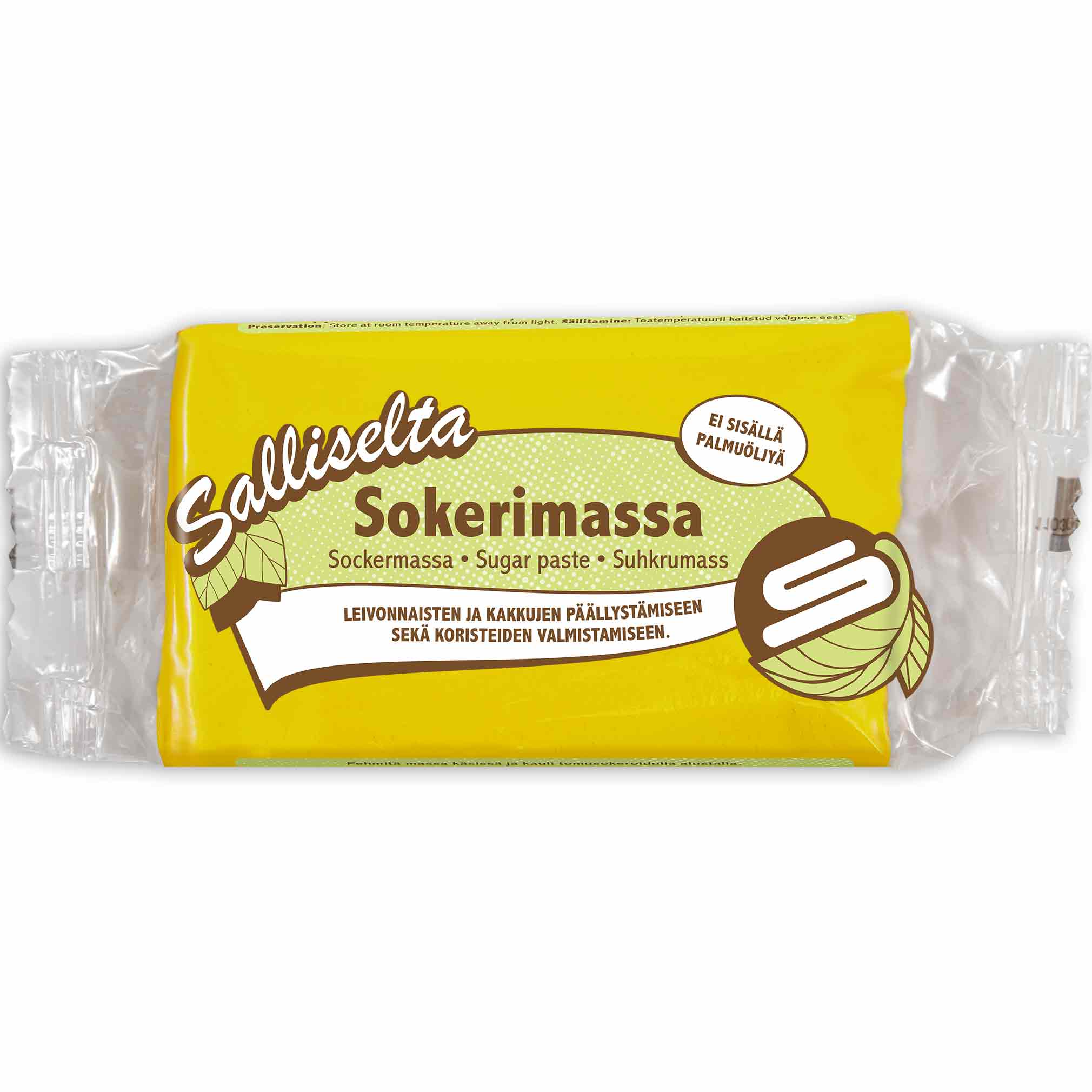 Sockermassa gul 250g