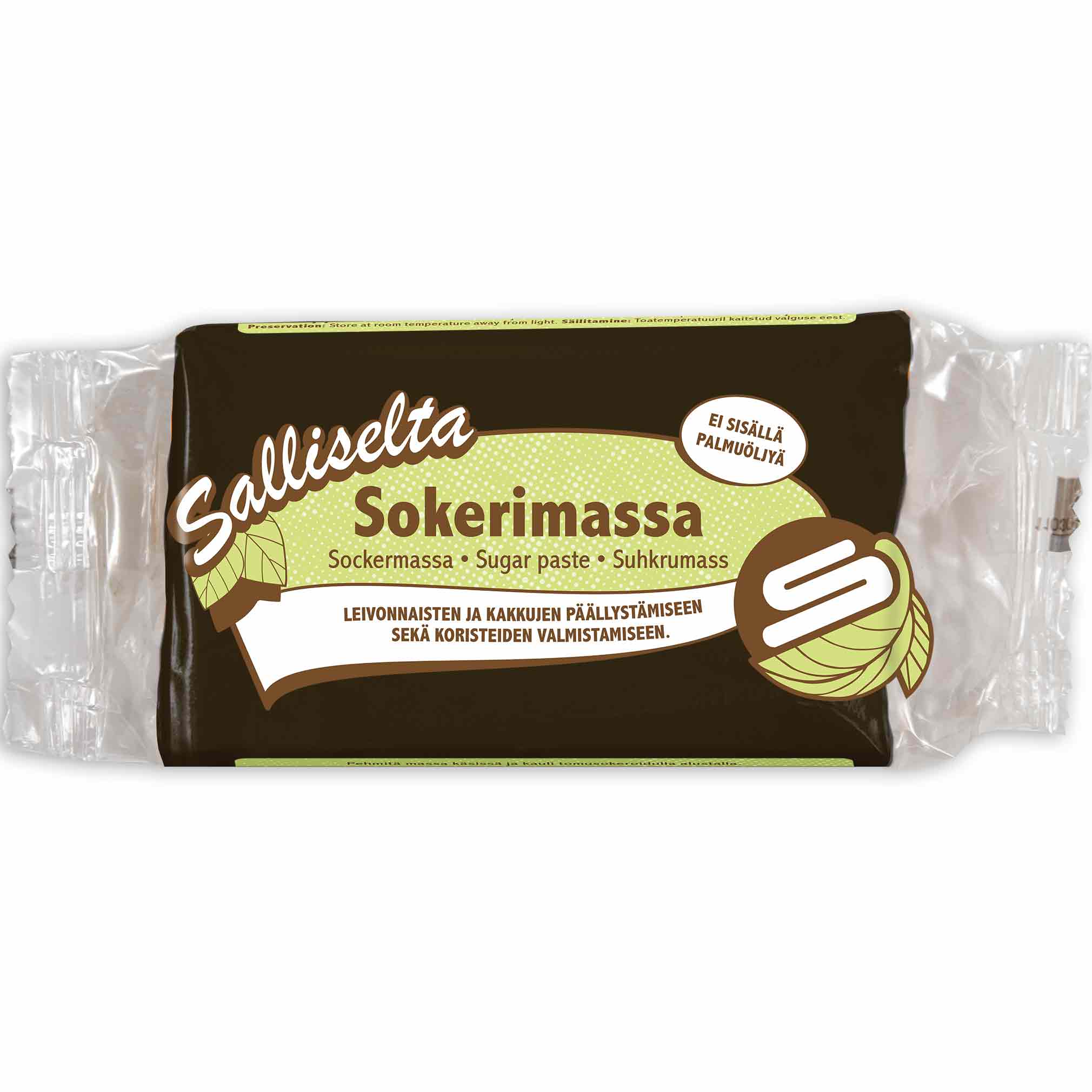 Sockermassa svart 250g
