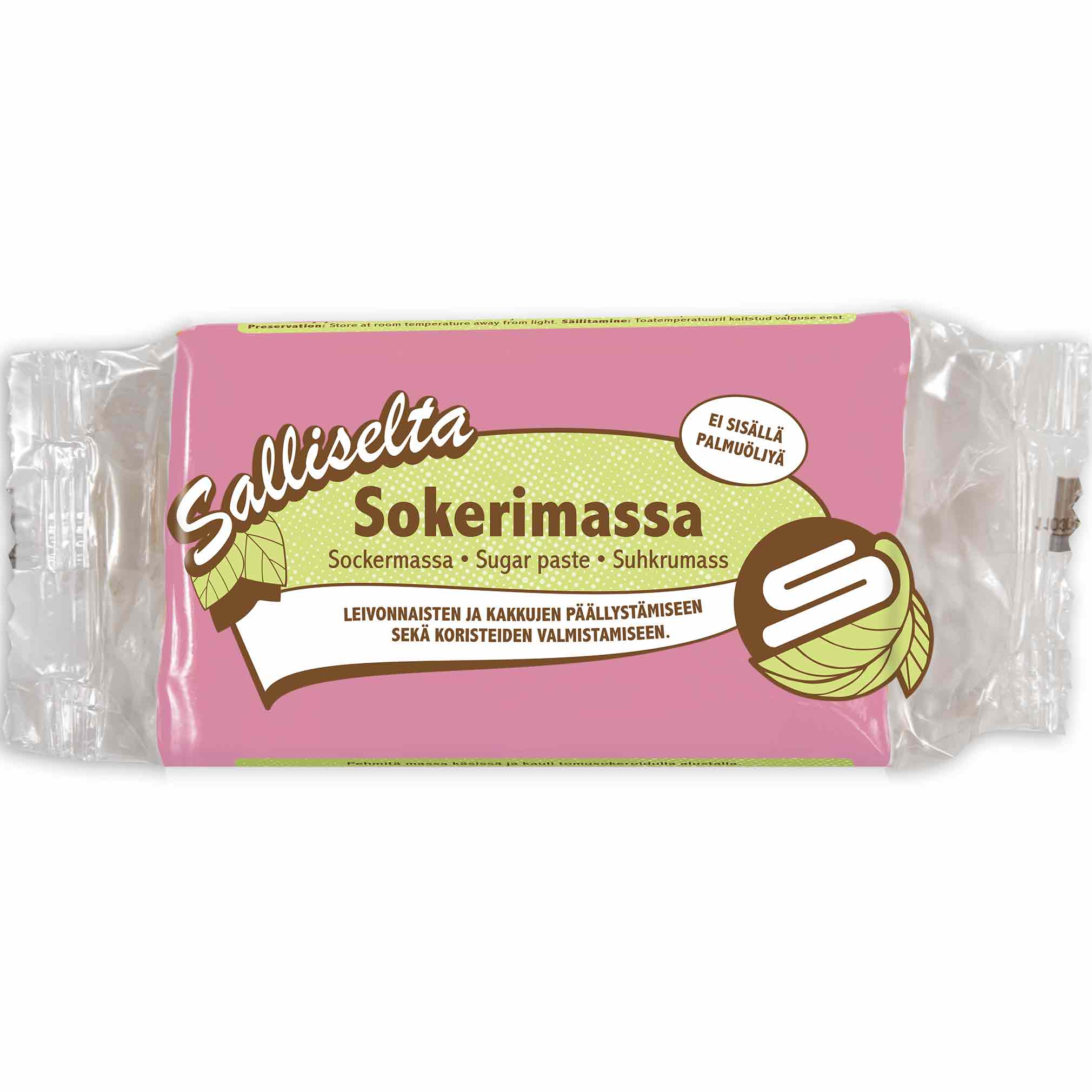 Sockermassa rosa 250g
