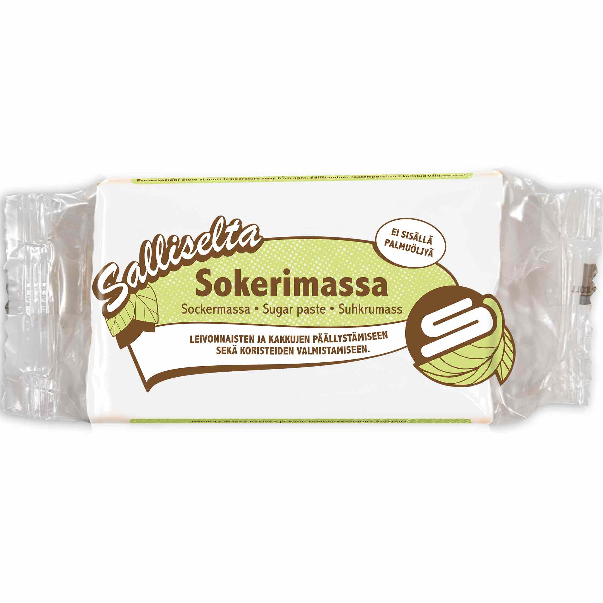 Sockermassa vit 250g